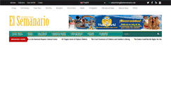 Desktop Screenshot of elsemanarionewmexico.com
